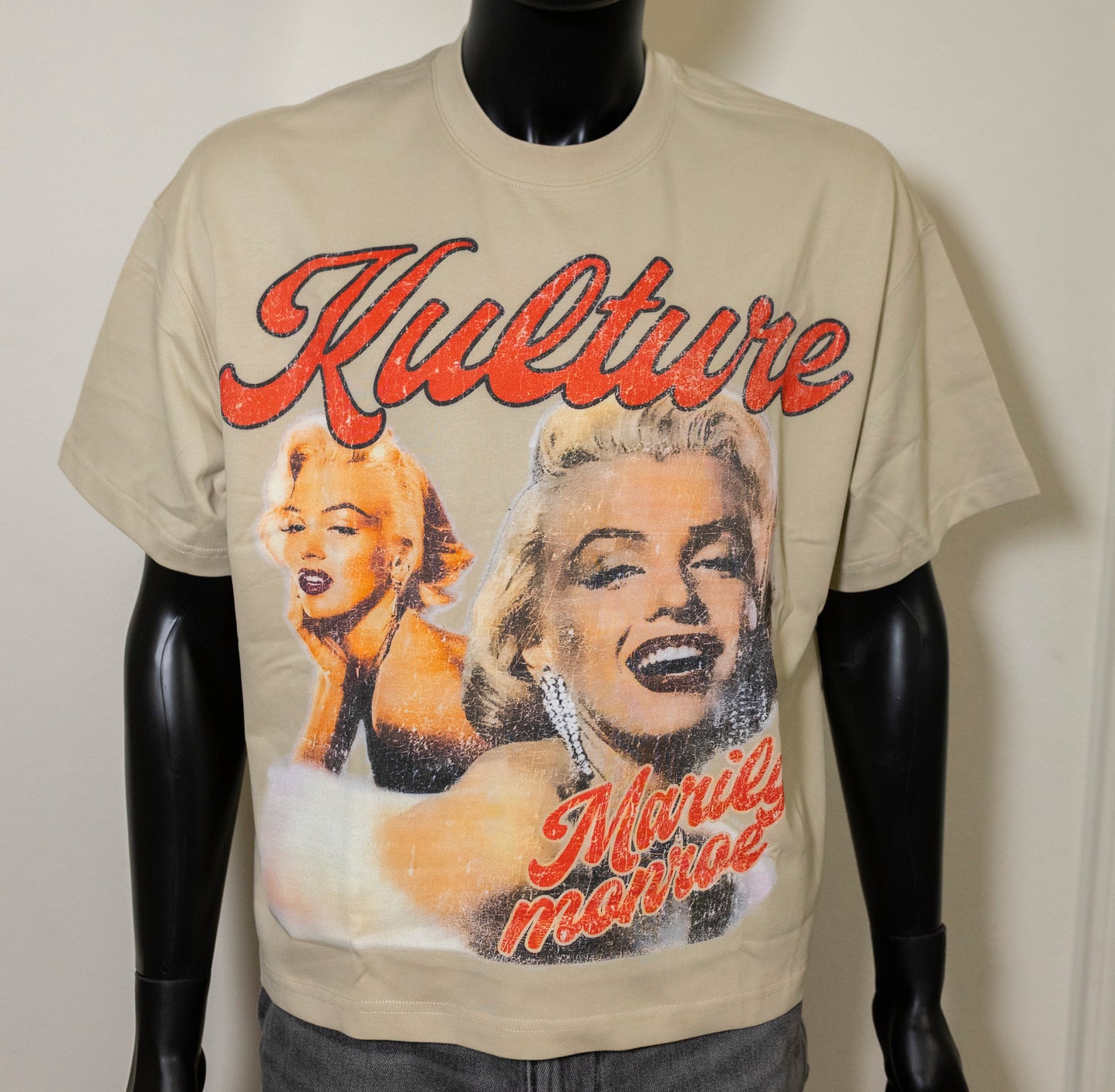 Private Kulture Marilyn Monroe T-Shirt (Cream)