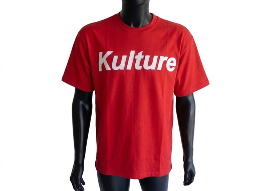 Private Kulture Red Essential T Shirt
