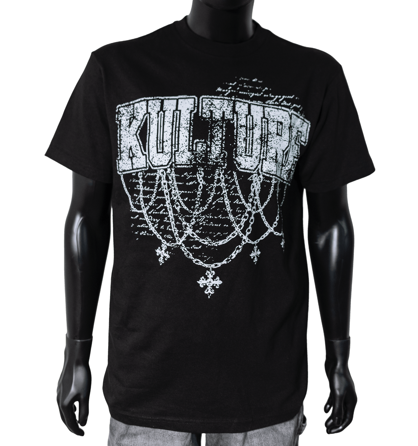 Private Kulture Cross T-Shirt (Black)